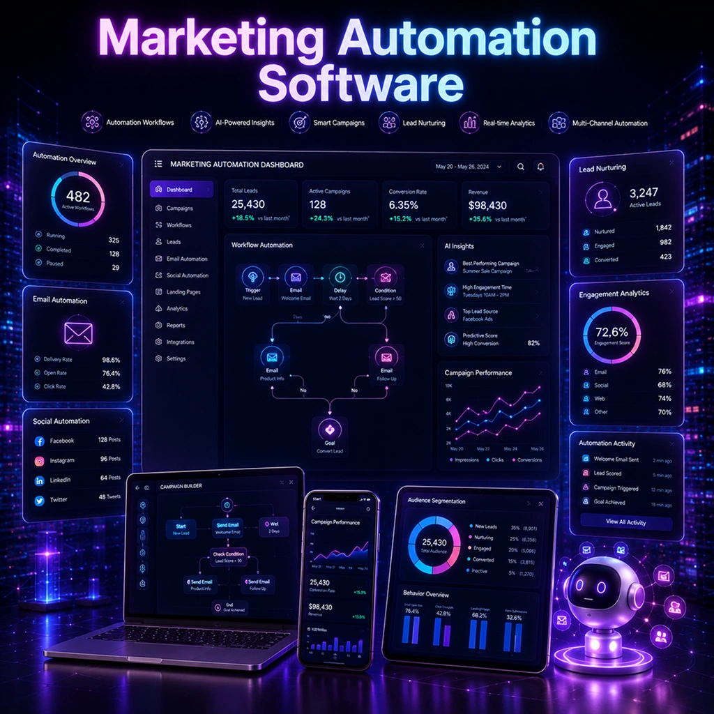 Marketing automation software development services